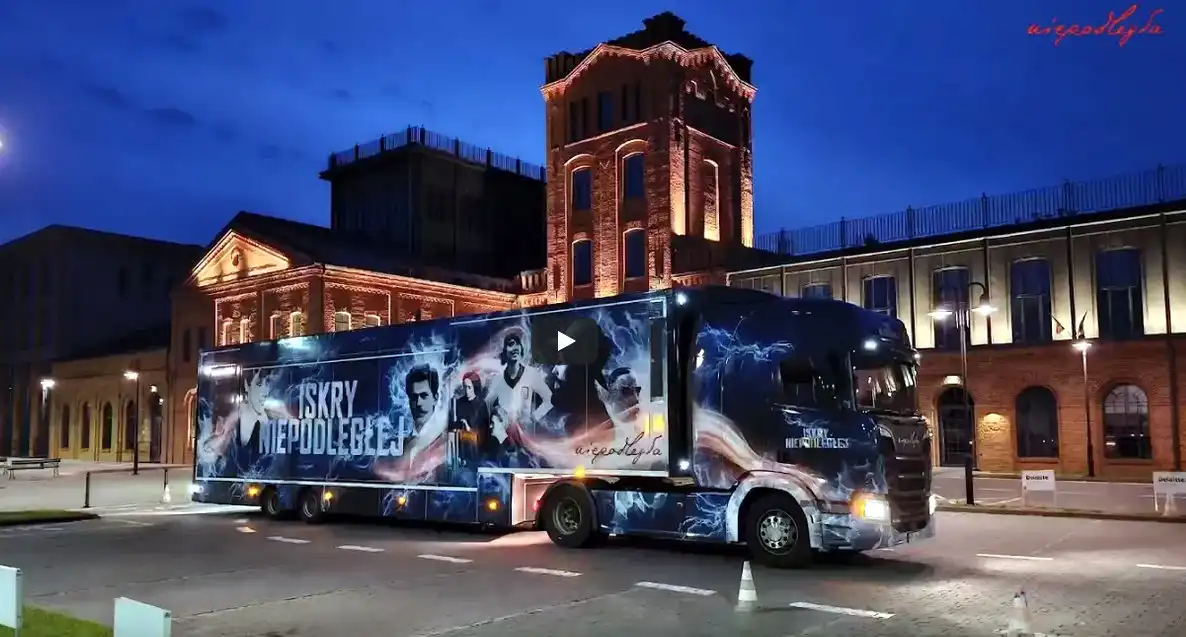 Multimedialne widowisko w Łososinie Dolnej