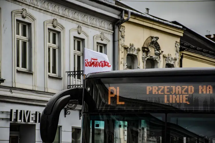 Pracownicy Spółki MPK zrzeszeni w NSZZ „SOLIDARNOŚĆ” rozpoczęli bezterminowy protest