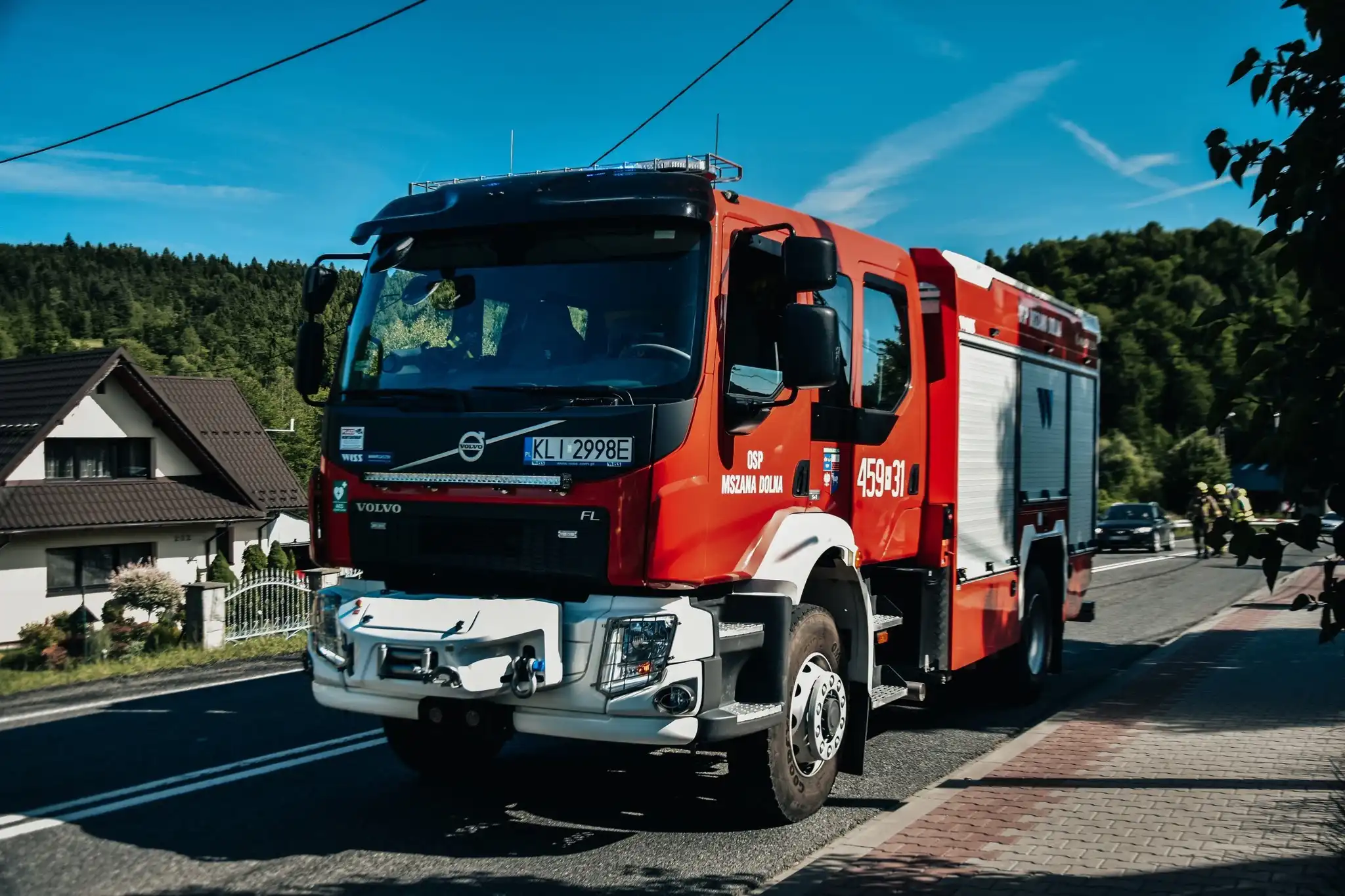 Wypadek na DK28 w Mszanie Dolnej. Wśród poszkodowanych dziecko