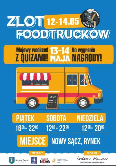 Food Trucki na nowosądeckim Rynku już w ten weekend