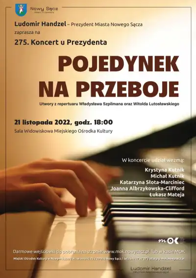 275. Koncert u Prezydenta pt. "Pojedynek na przeboje"