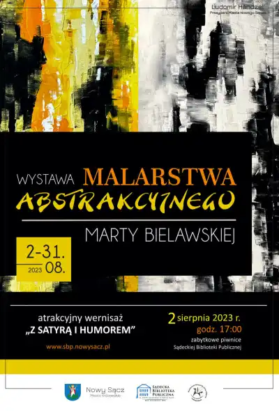 Wernisaż malarstwa abstrakcyjnego Marty Bielawskiej