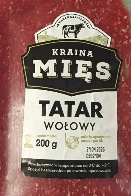 Salmonella w tatarze wołowym. GIS wydał ostrzeżenie