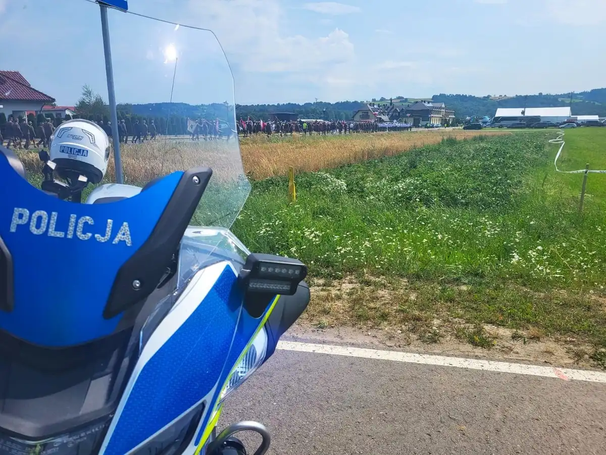 Dzień Leśnika w Starym Sączu. Sądeccy Policjanci dbali o bezpieczeństwo