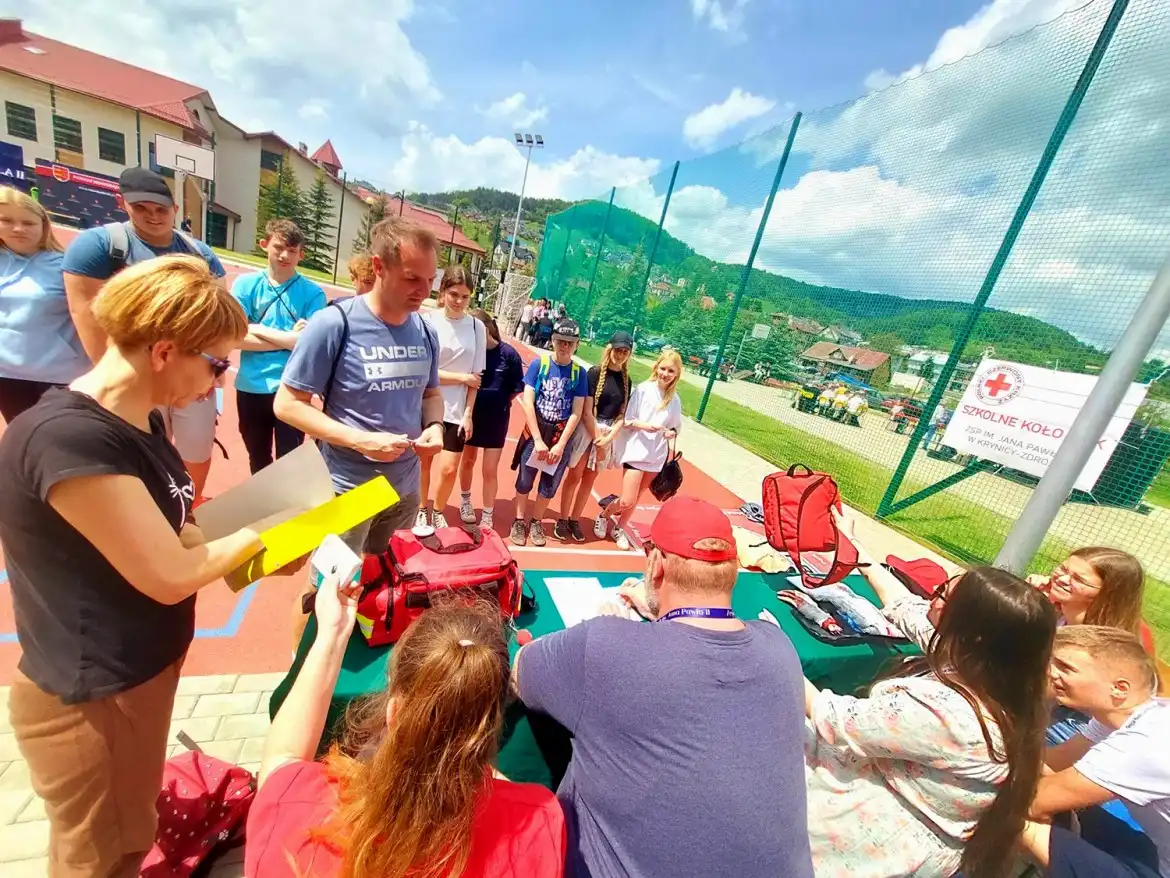 Uczniowie ZSP w Krynicy-Zdroju uczcili patrona szkoły
