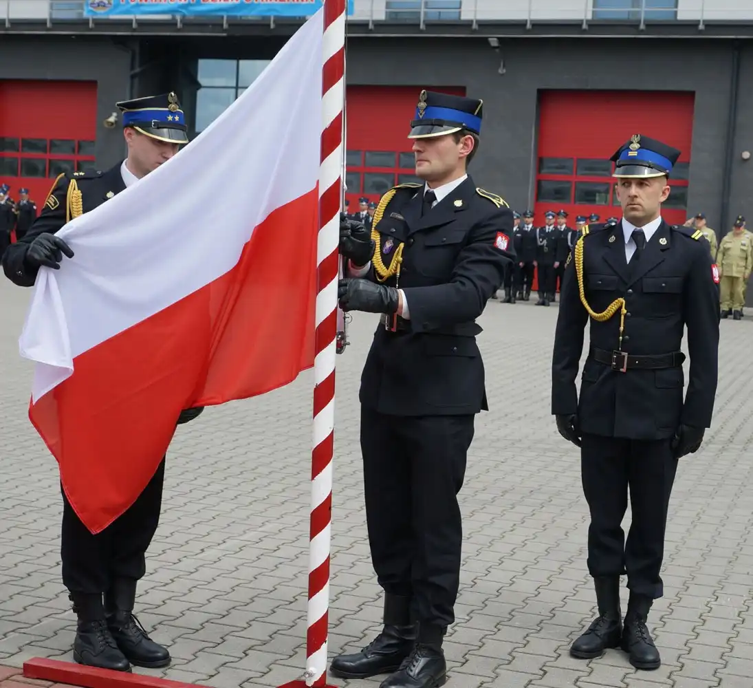 Powiatowy Dzień Strażaka. Starosta wręczył Złote Jabłka Sądeckie strażakom ze Specjalistycznej Grupy Poszukiwawczo-Ratowniczej