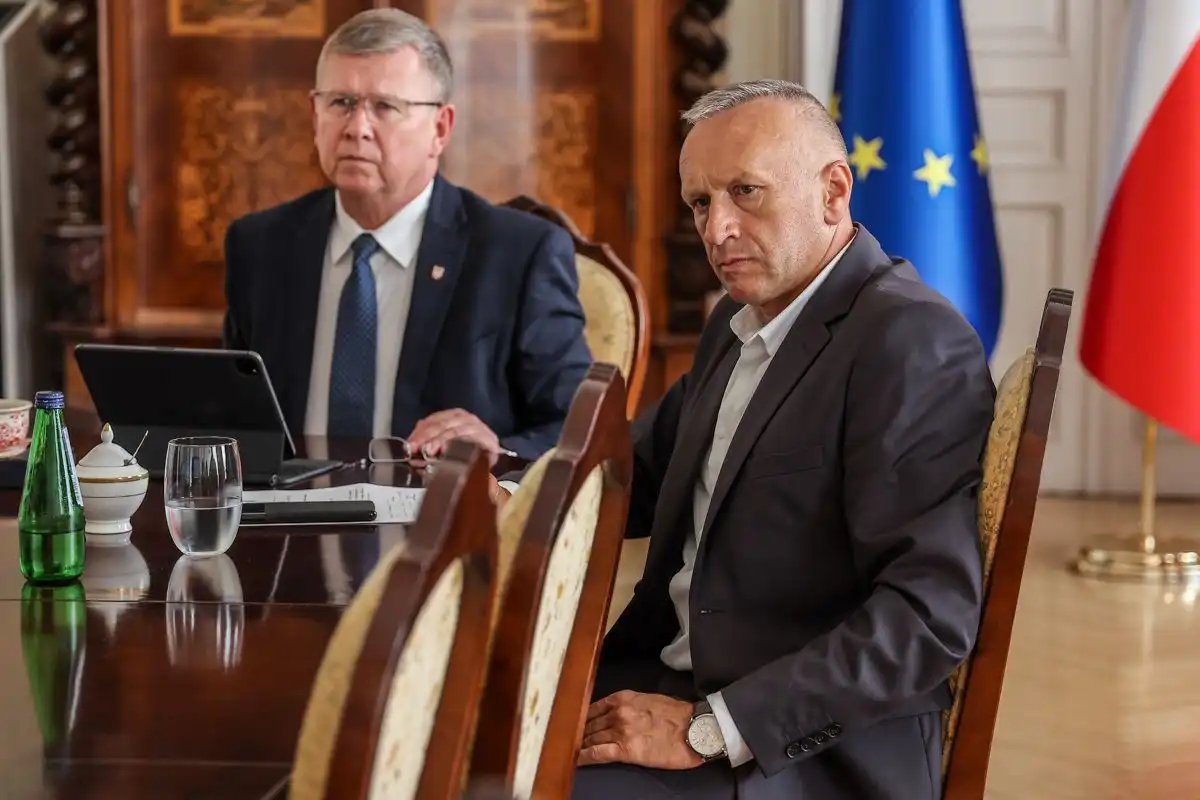 Robocze spotkanie w sprawie obwodnicy Łącka