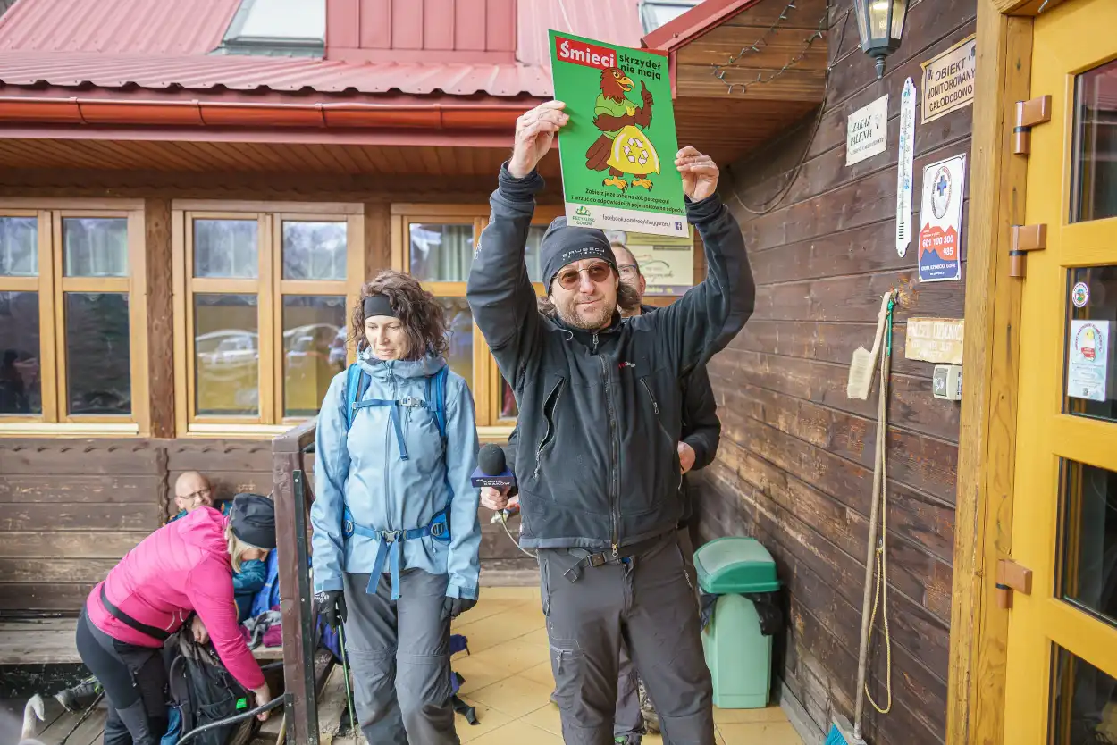 Akcja "Śmieci skrzydeł nie mają" po finale