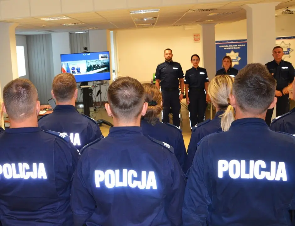 24 policjantów rozpoczęło szkolenie w Nowym Sączu. Czeka ich istotny egzamin