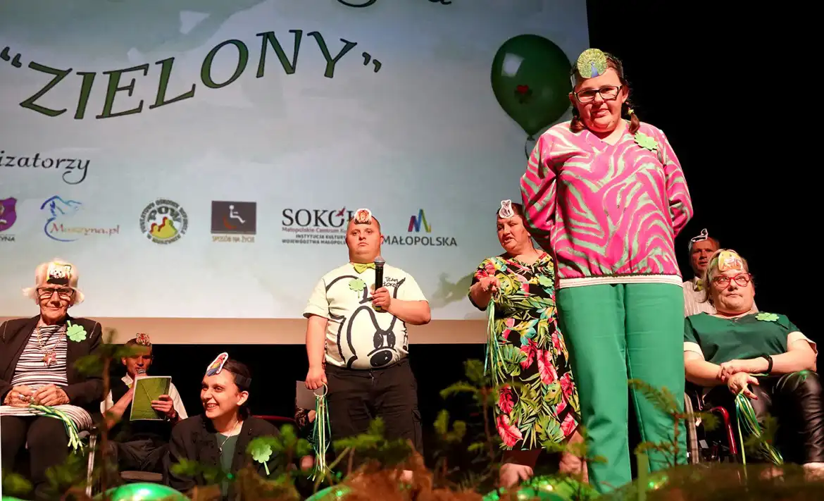 Kolory życia osób niepełnosprawnych - spotkanie w MCK Sokół