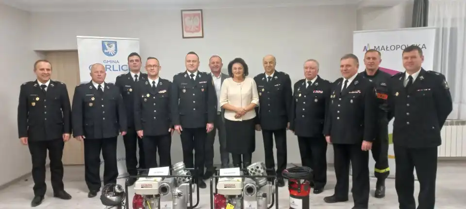 Gmina Gorlice z nowym samochodem ratowniczo-gaśniczym i wsparciem dla OSP