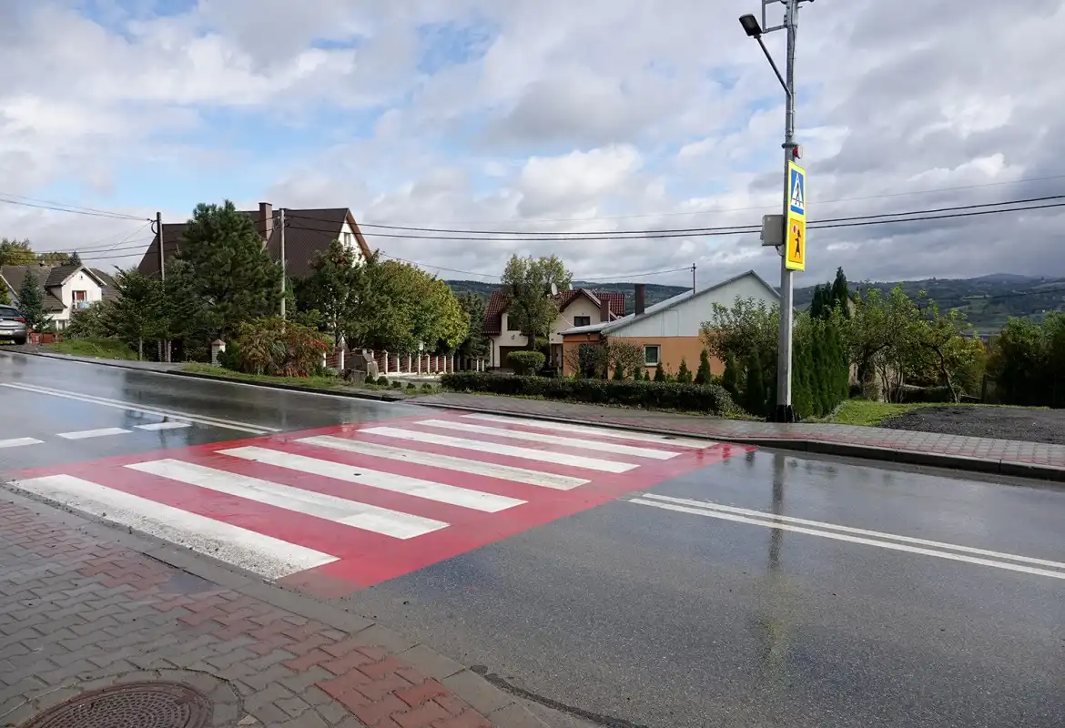 Dzieci podziękowały staroście za przejście dla pieszych