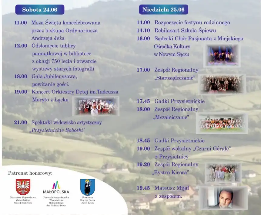 Jubileusz 750-lecia Przysietnicy