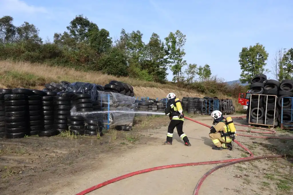 Krasne Potockie: Ćwiczenia powiatowe pod kryptonimem „PROFIL 2023”