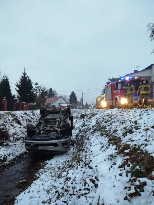 Wypadek w Biczycach Dolnych