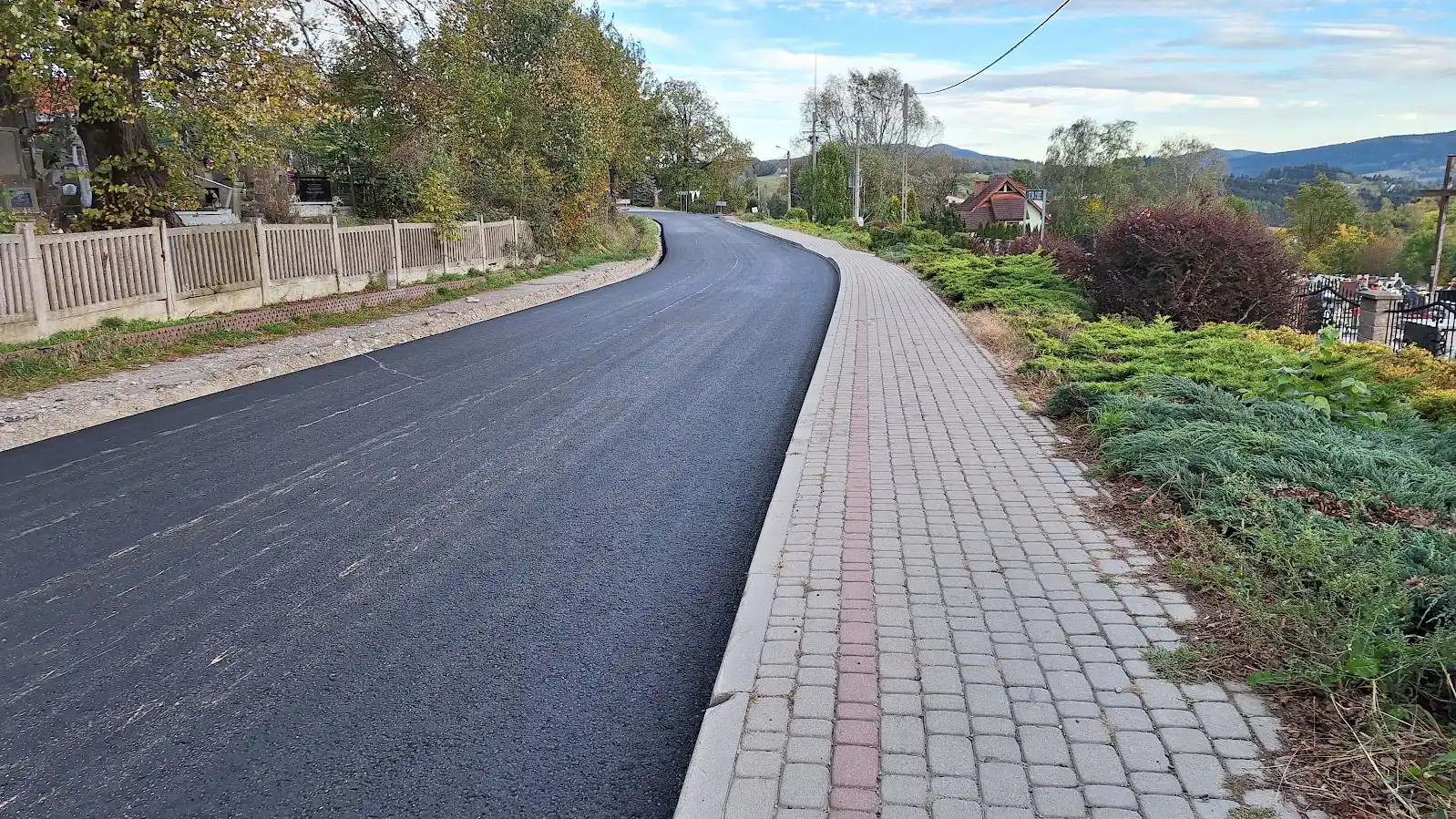 Droga powiatowa Nowy Sącz - Cieniawa w Mystkowie już przejezdna