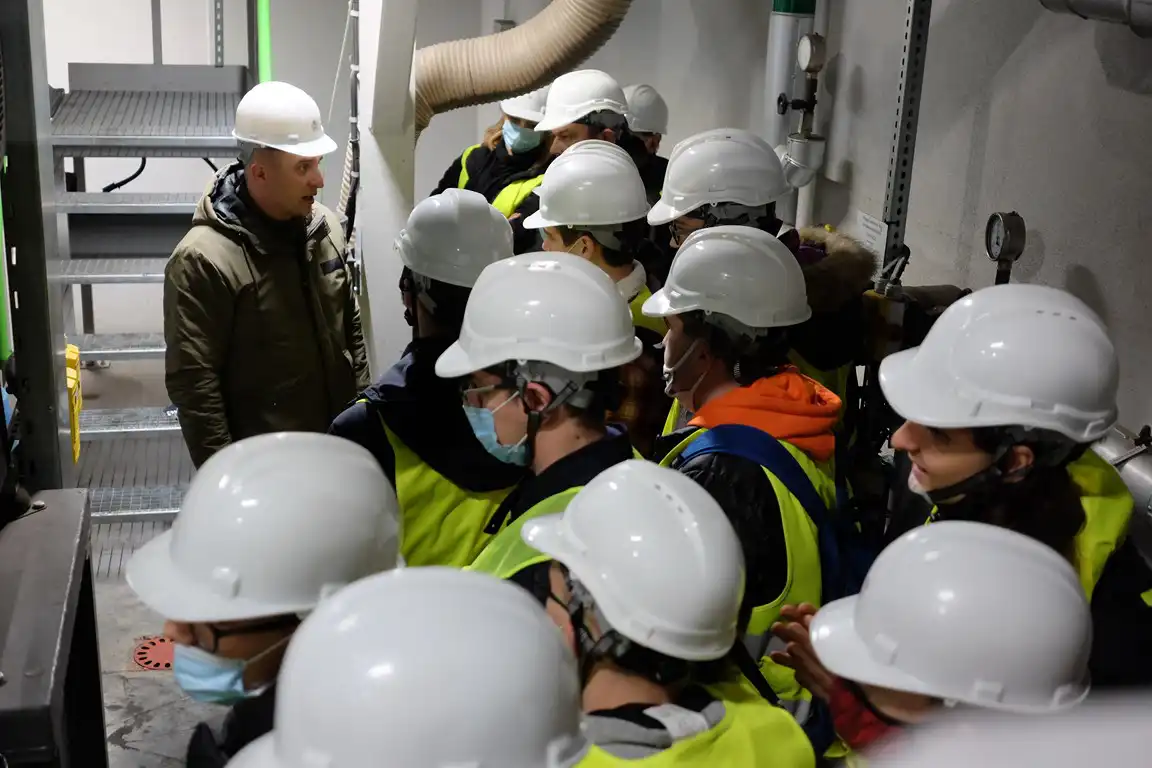 Uczniowie sądeckiego "Elektryka" odwiedzili MPEC