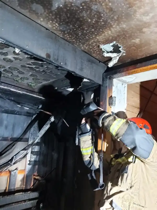 Pożar sauny w Bereście. Z obiektu ewakuowało się 11 osób