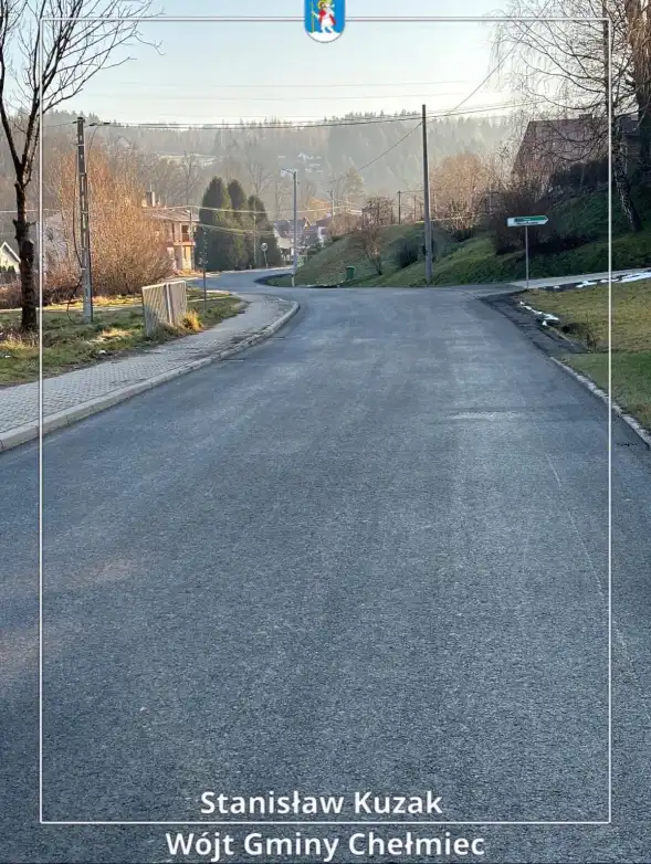 Droga Paszyn – Potoki po remoncie