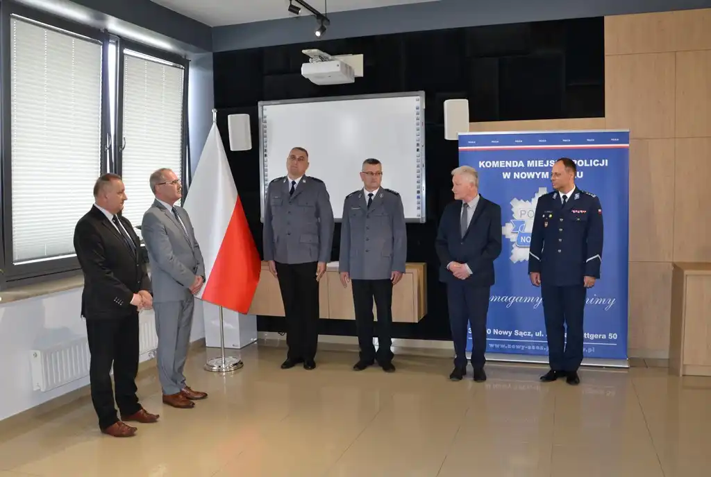 Zmiany kadrowe w Łososińskiej Policji