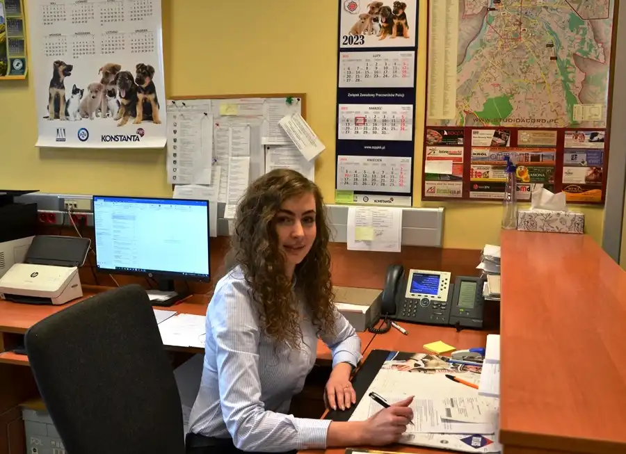 Kobieca twarz sądeckiej Policji