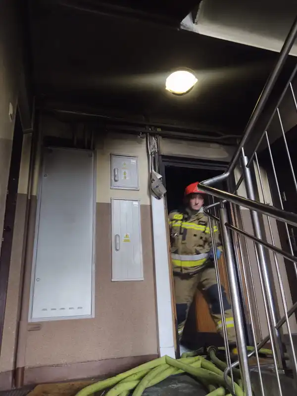 Nowy Sącz: Pożar mieszkania w budynku na ul. Sienkiewicza