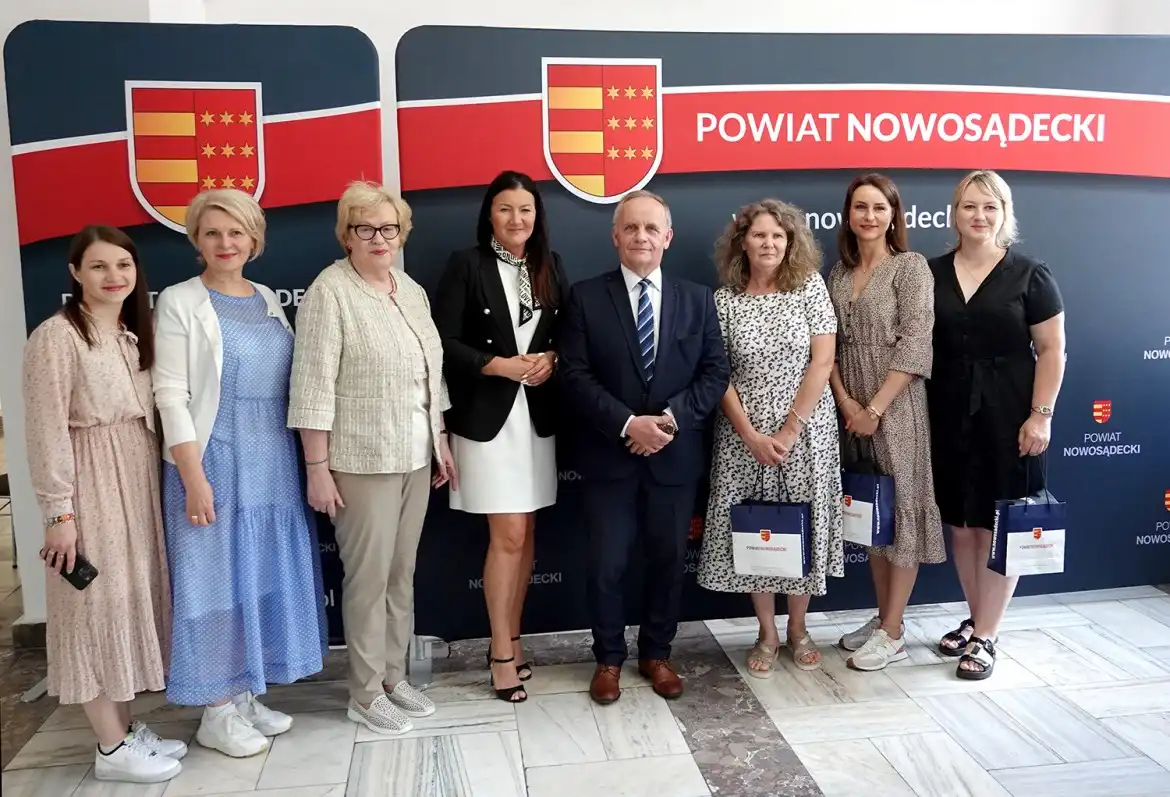 W Starostwie Powiatowym gościli dyrektorzy i nauczyciele z Litwy i z Łotwy