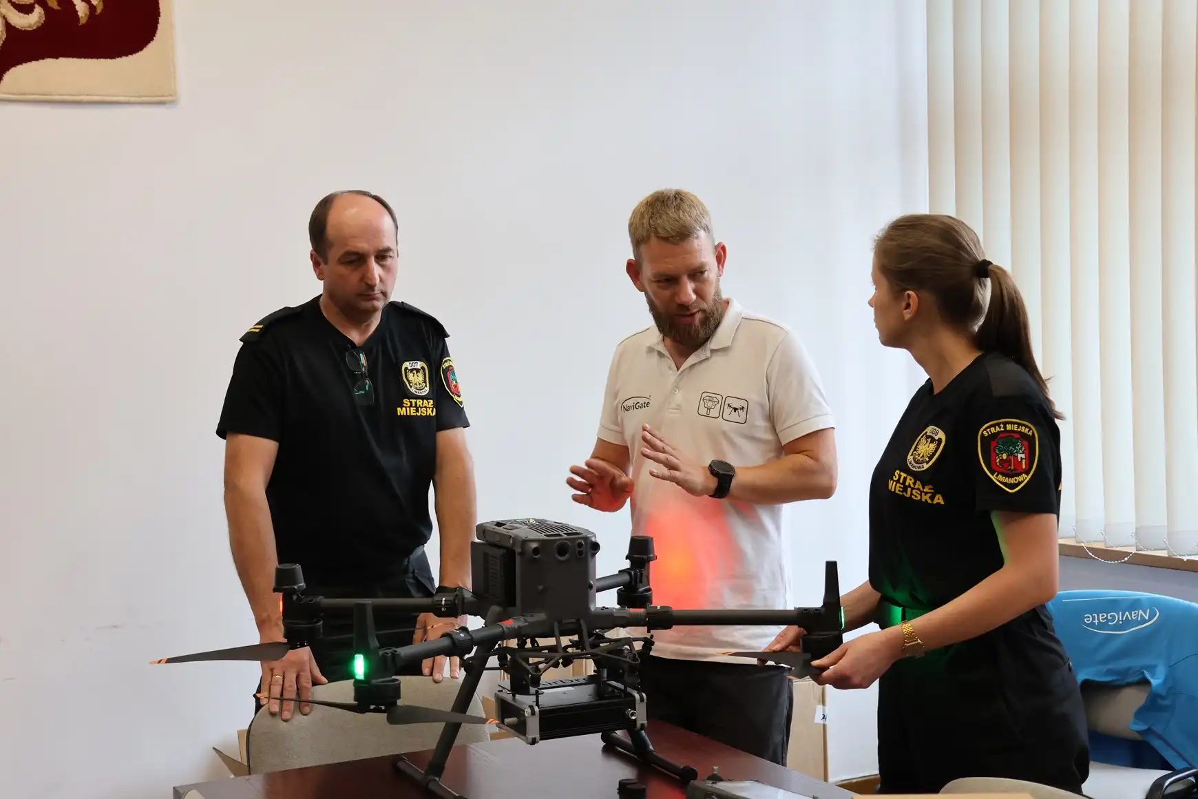 Straż Miejska w Limanowej zyskała drona do walki ze smogiem