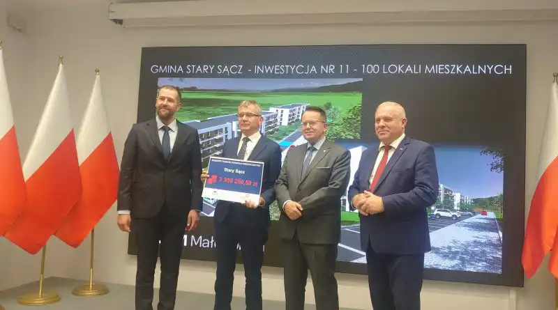 Nowoczesne budownictwo społeczne w Małopolsce – Stary Sącz w to wchodzi