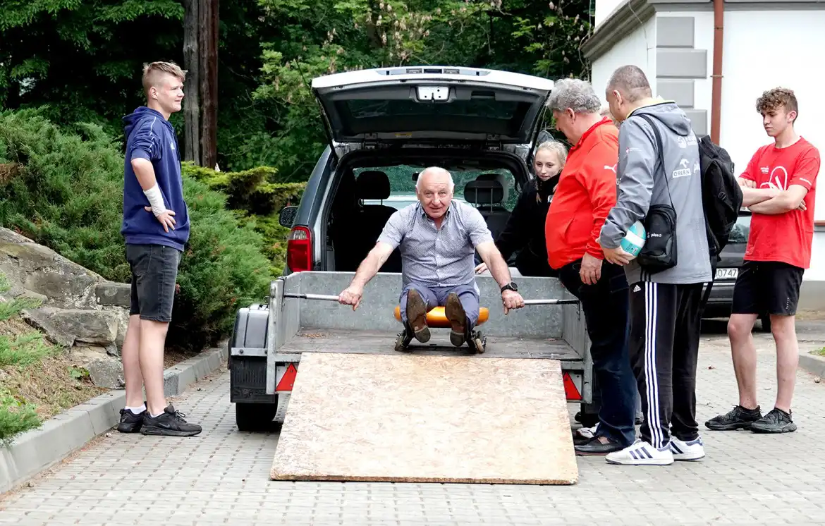 Trenerzy saneczkarzy z całego świata w ZS w Marcinkowicach
