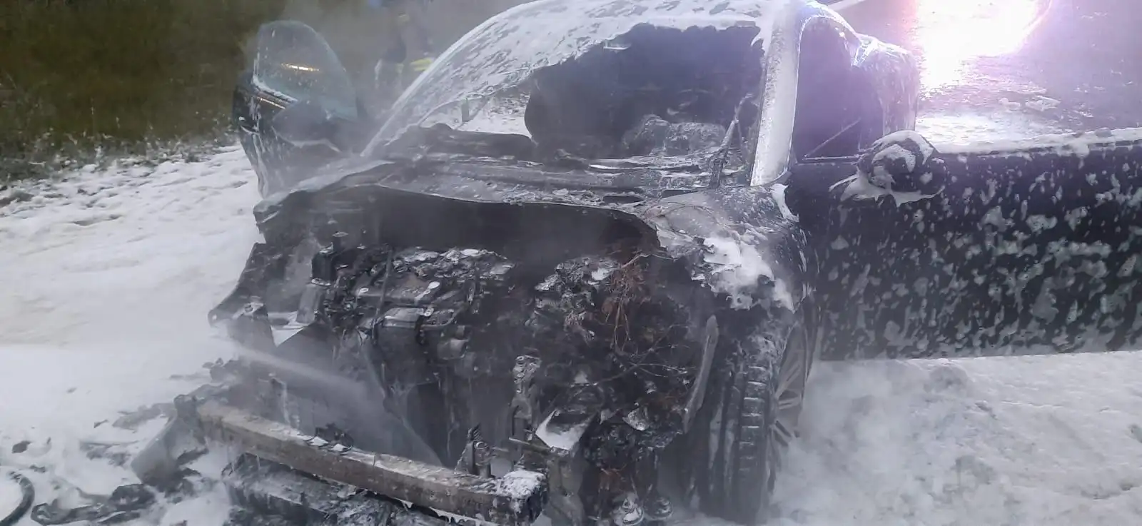 Seria pożarów samochodów na Sądecczyźnie