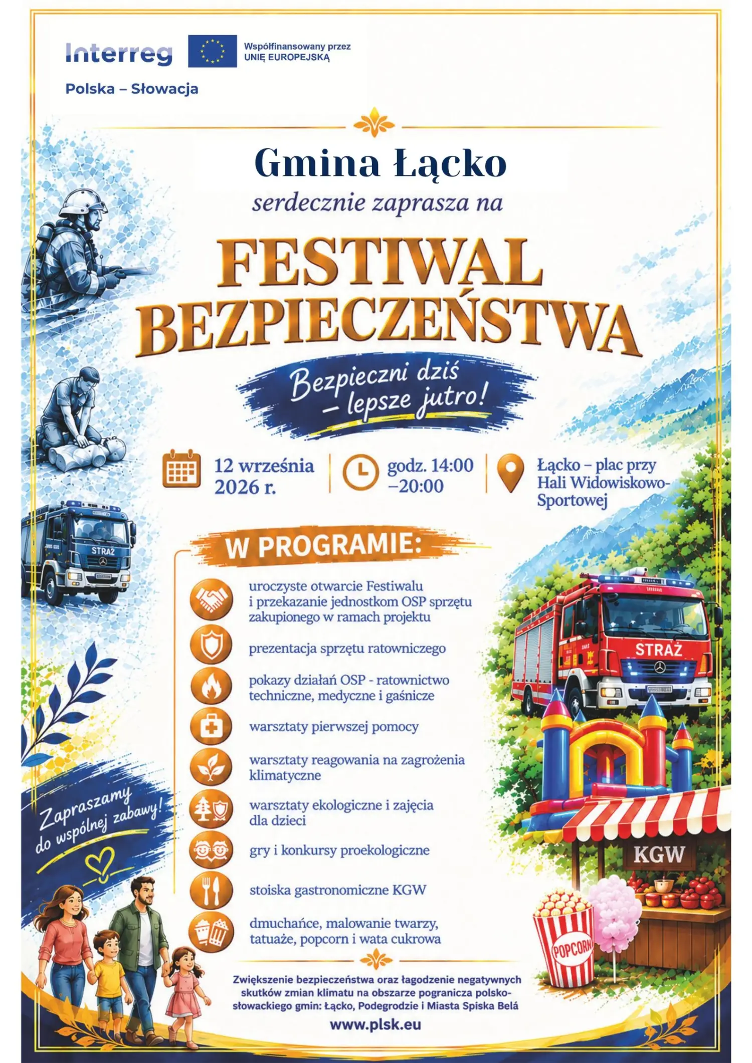 Dziś w Łącku Festiwal Bezpieczeństwa. OSP odbiorą nowy sprzęt, będą też pokazy i warsztaty