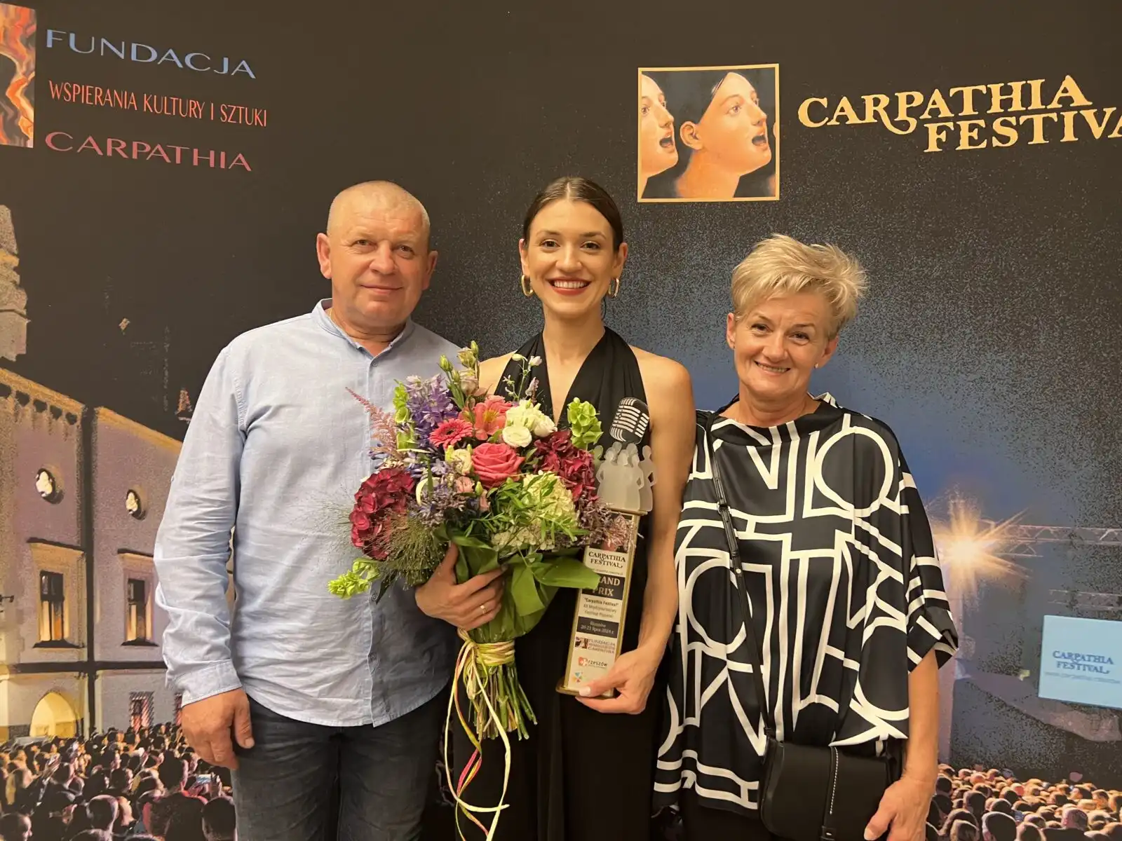Pochodząca z Limanowszczyzny Sylwia Zelek-Golonka z Grand Prix na Międzynarodowym Festiwalu „Carpathia”