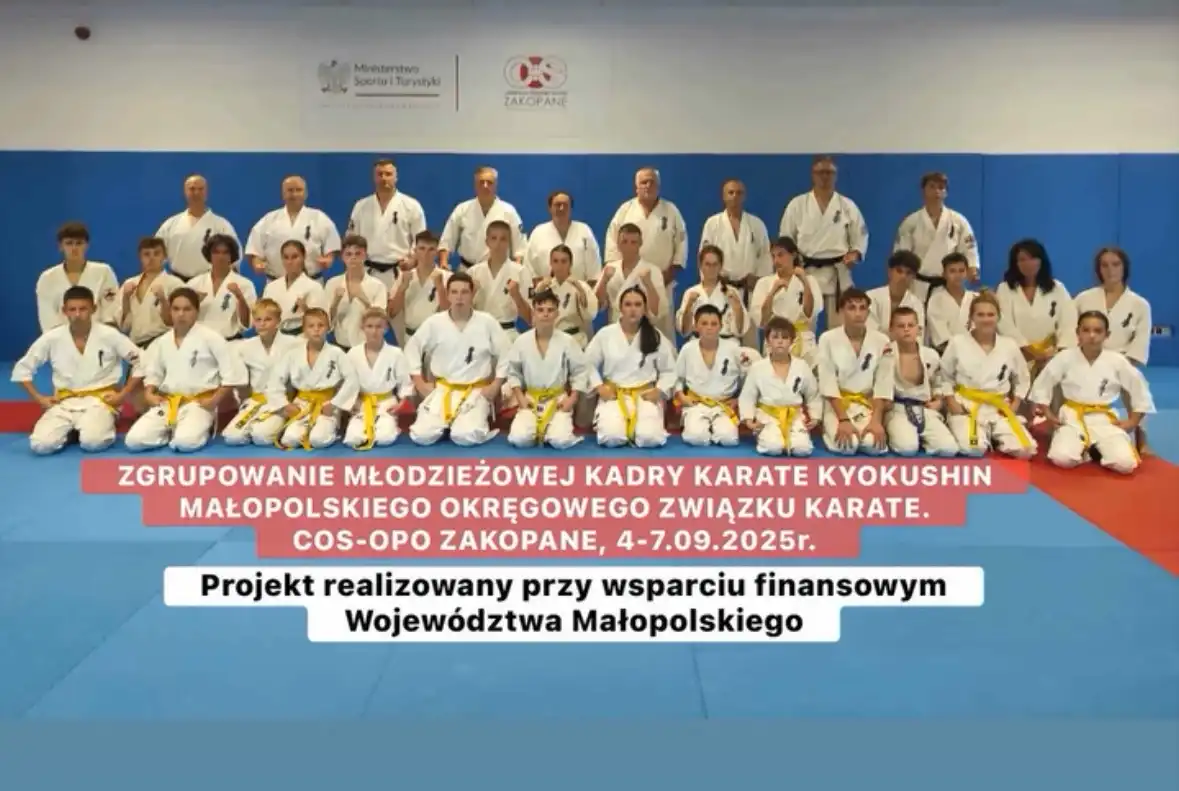 Elita Małopolskiego Karate Kyokushin na Zgrupowaniu w Zakopanem