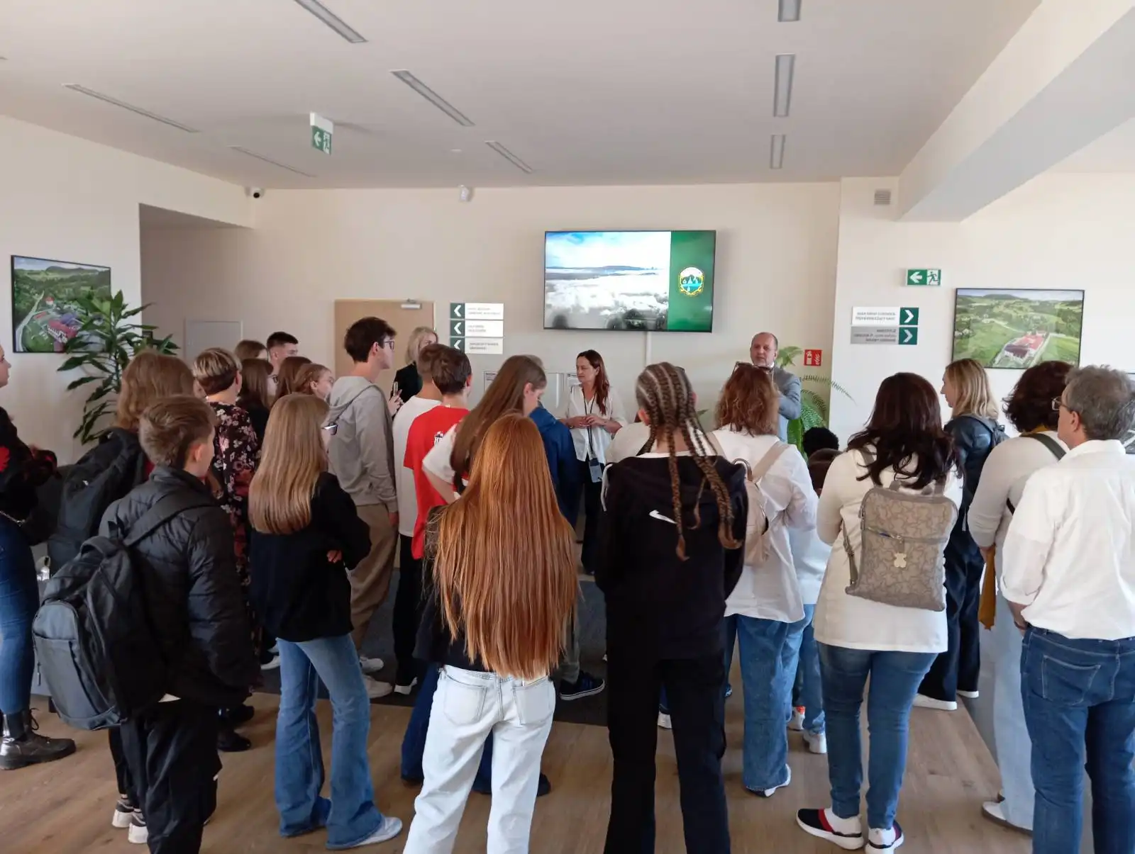 Goście z Madery i Chorwacji w Łukowicy. Wspólna misja ekologiczna