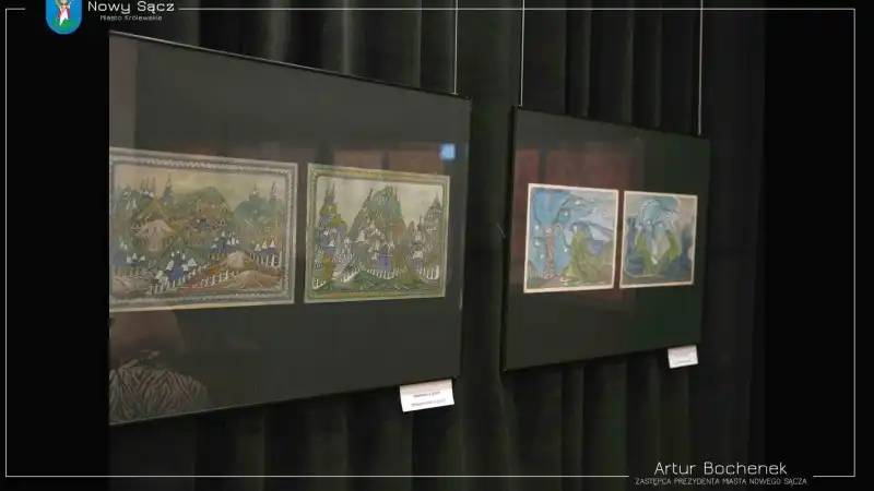 Wernisaż Władysławy Iwańskiej w Nowym Sączu. Hołd dla Mistrzyni Malarstwa Intuicyjnego