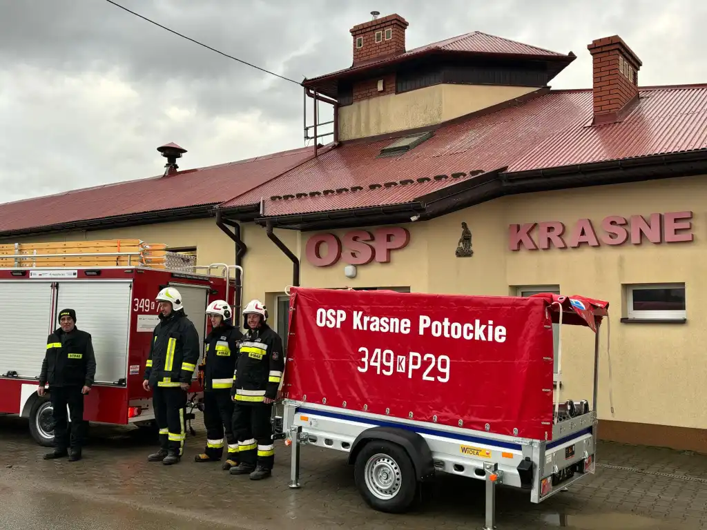 Nowoczesny sprzęt ratowniczy dla strażaków z Gminy Chełmiec