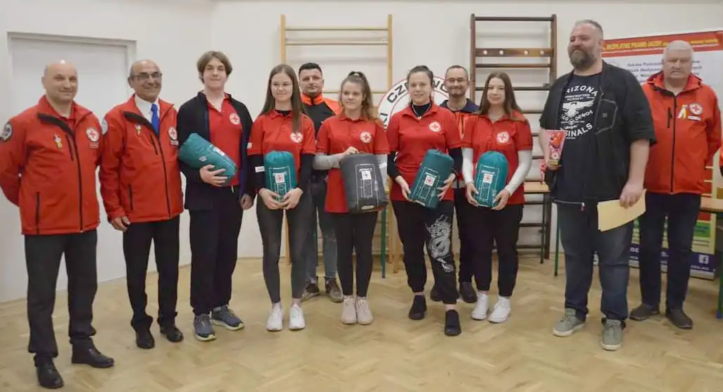 Zespołowy sukces młodych ratowników z ZSP w Krynicy-Zdroju