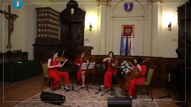 Walentynkowy Koncert u Prezydenta w wykonaniu Kwartetu Galicyjskiego
