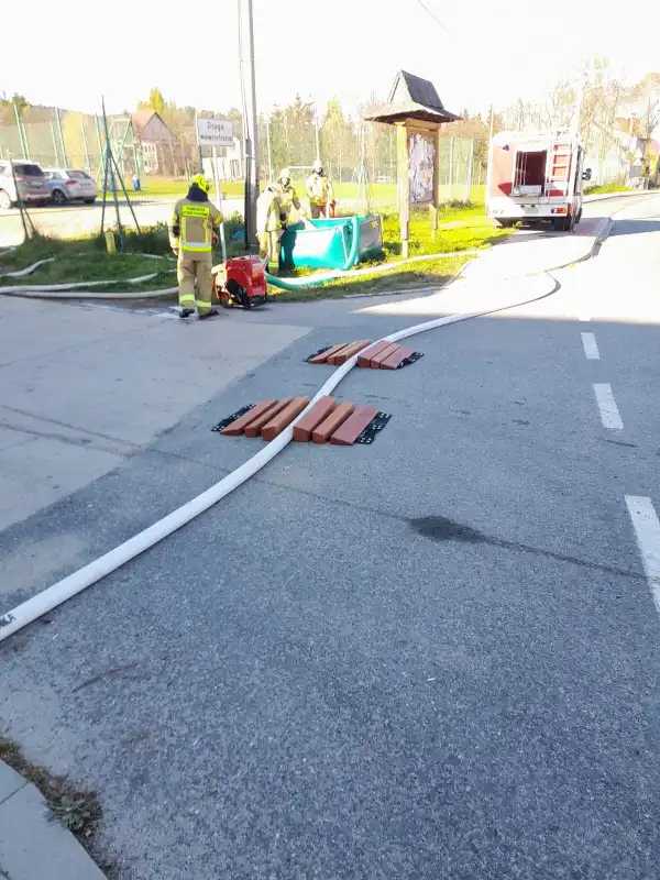 Strażacy ochotnicy z gminy Krynica-Zdrój doskonalili swoje umiejętności