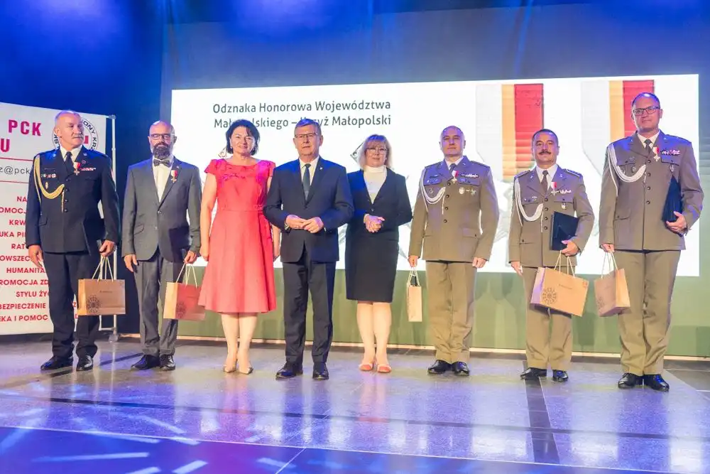 Sądeccy krwiodawcy odznaczeni