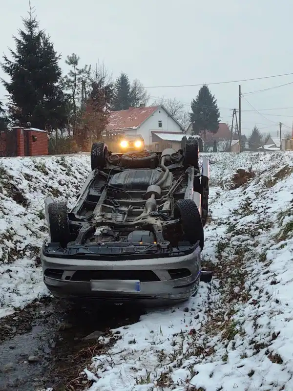 Wypadek w Biczycach Dolnych