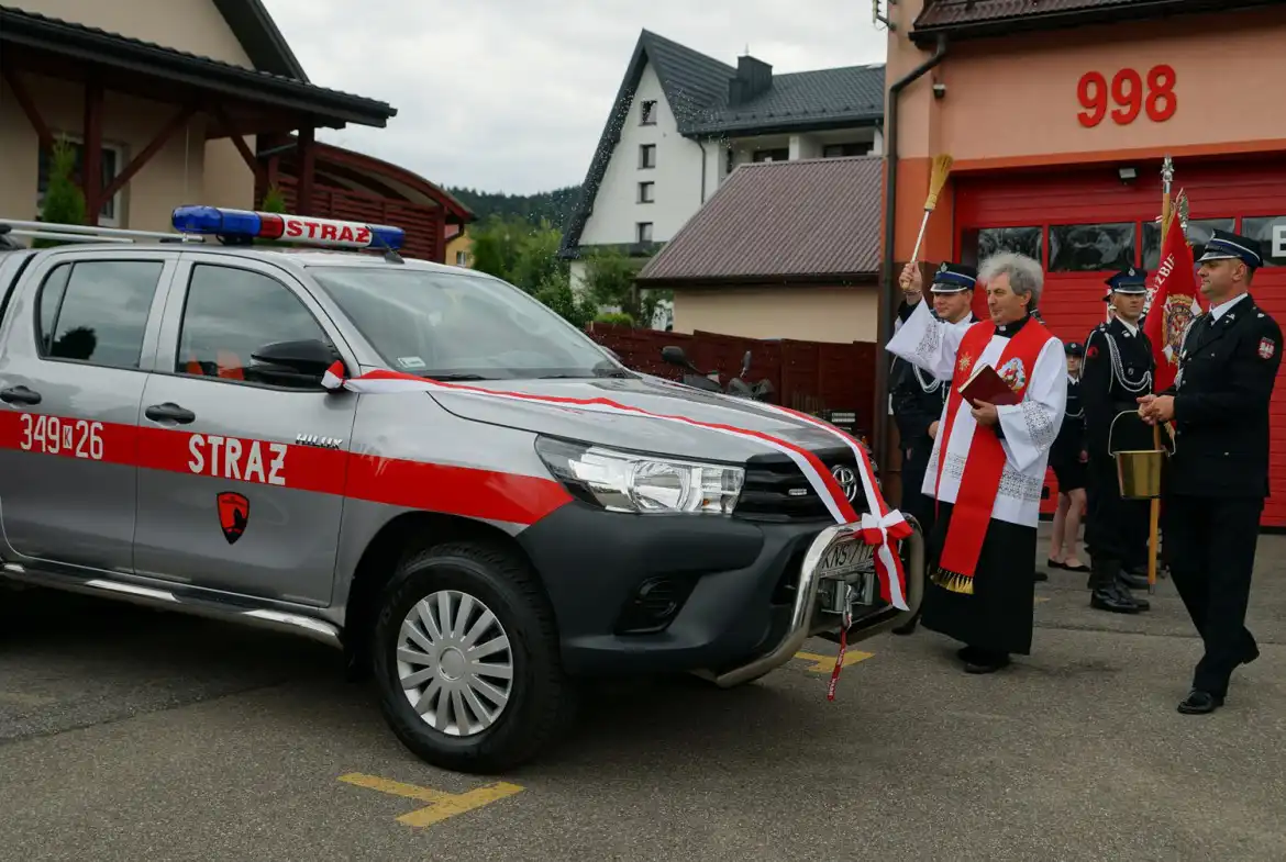 Dodatkowy sprzęt ratowniczy dla OSP Ptaszkowa