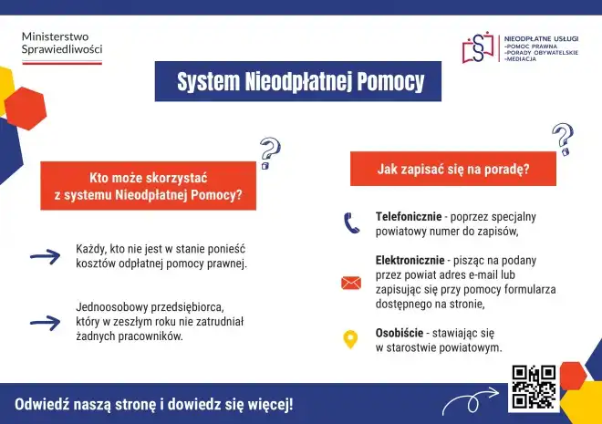 Darmowa pomoc prawna w Nowym Sączu