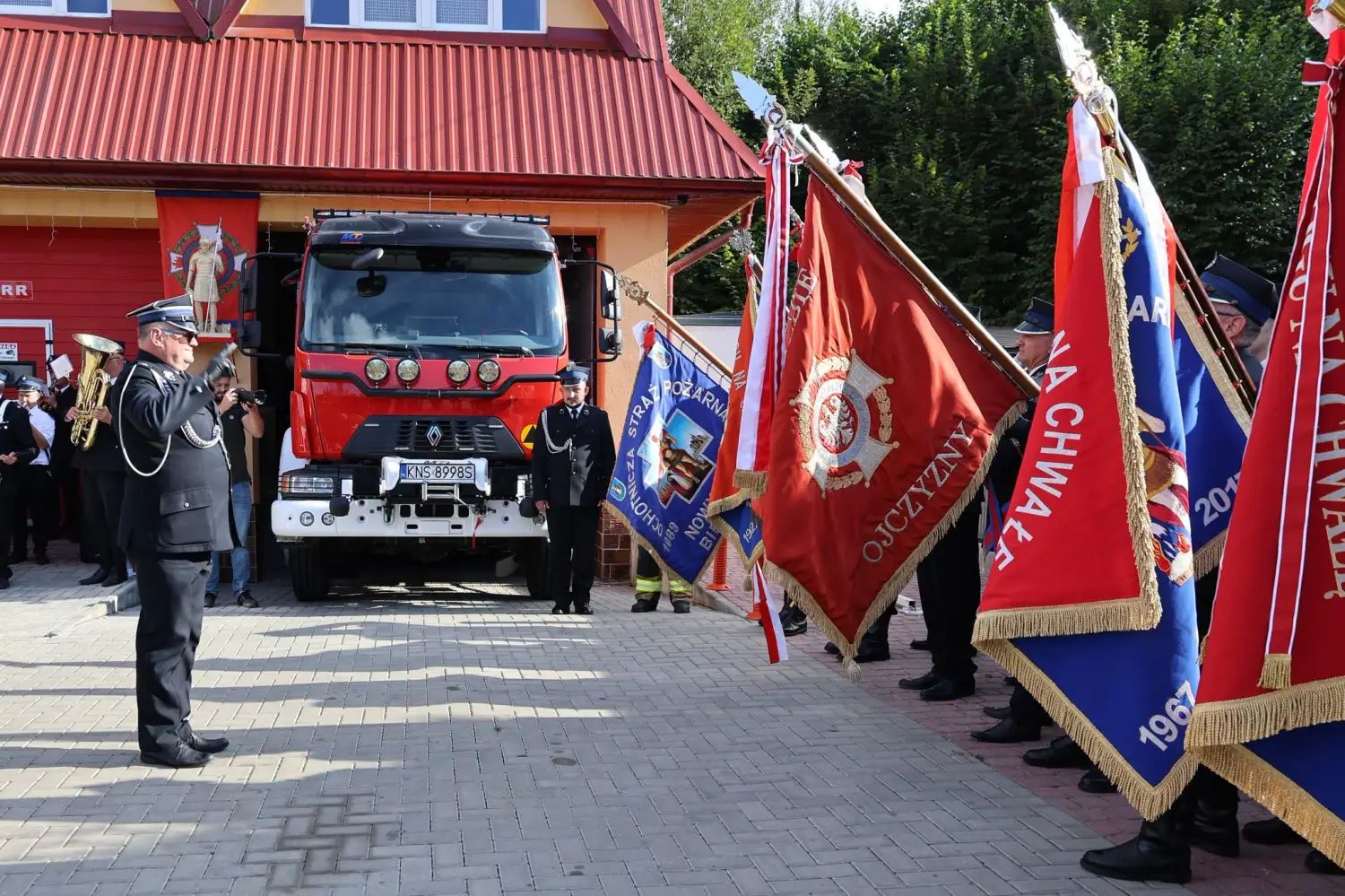 90 lat służby OSP w Przysietnicy. Jednostka otrzymała Srebrny Medal Polonia Minor