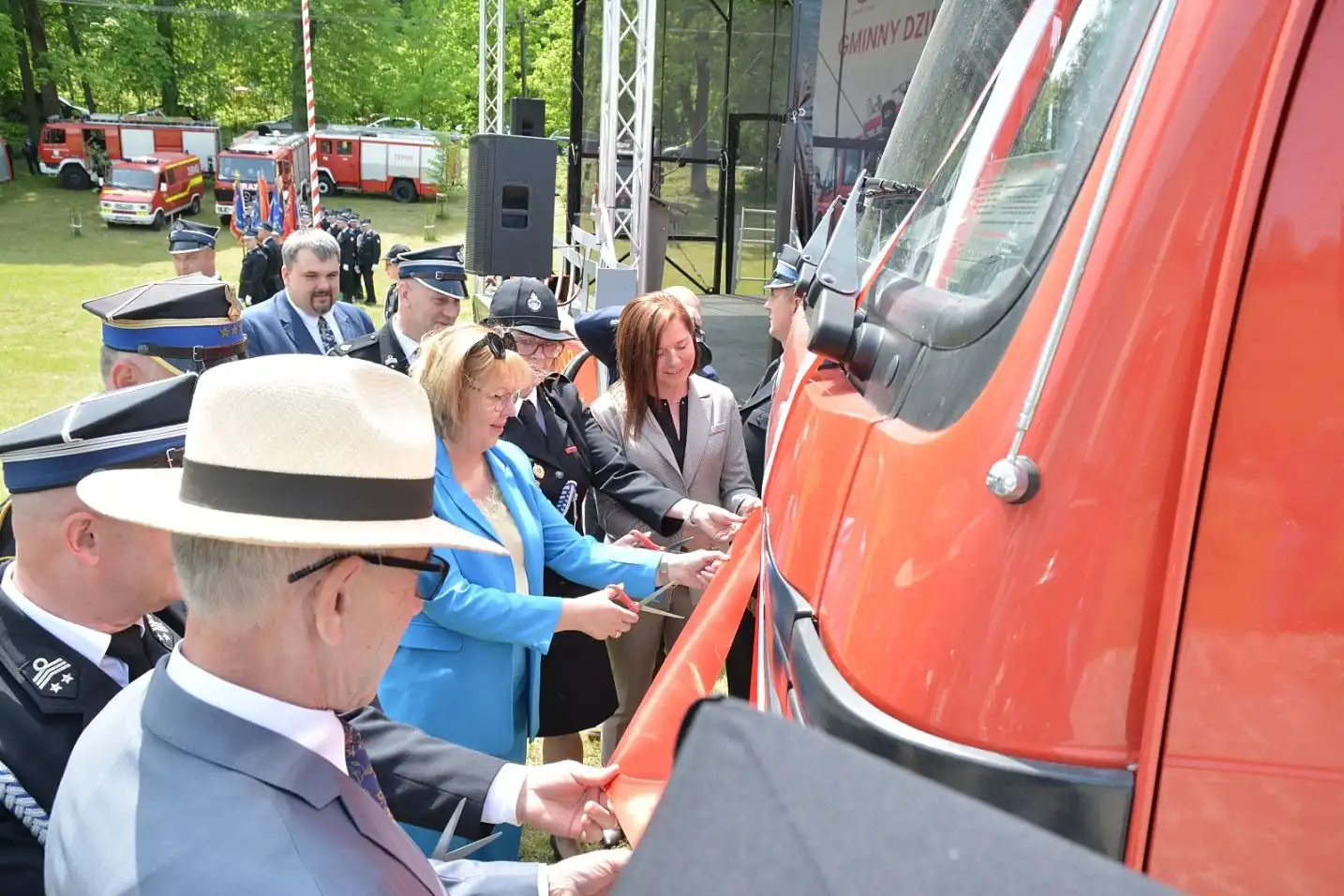 OSP z Lipnicy Wielkiej ma nowy samochód ratowniczo-gaśniczy