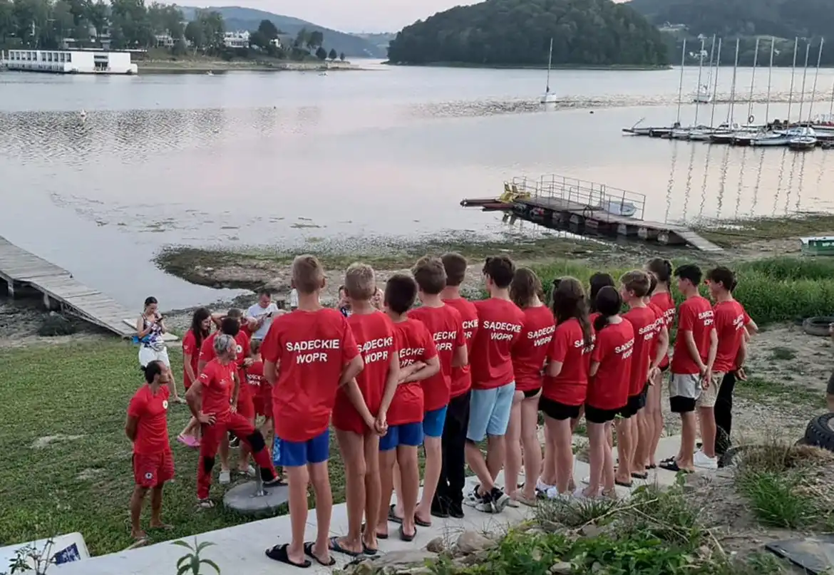Sądeckie WOPR ma 18 młodych ratowników wodnych