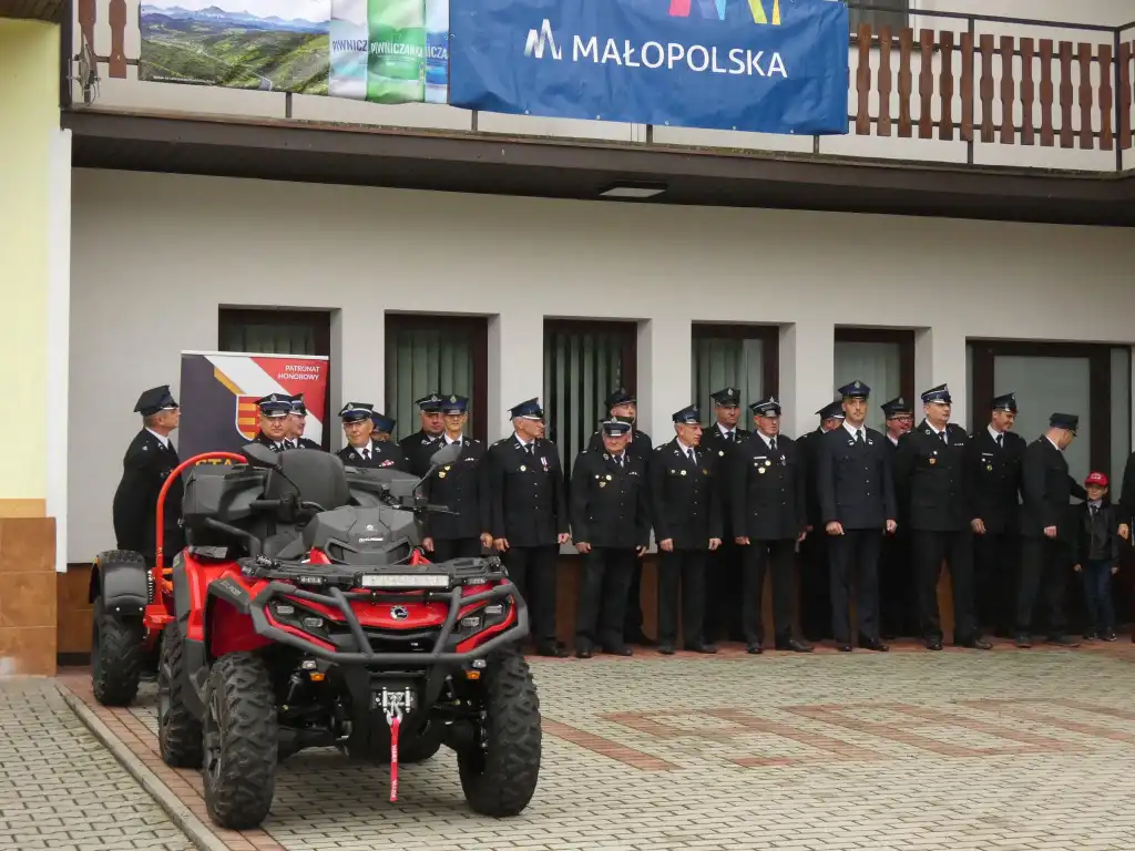 OSP Głębokie otrzymało nowoczesnego quada