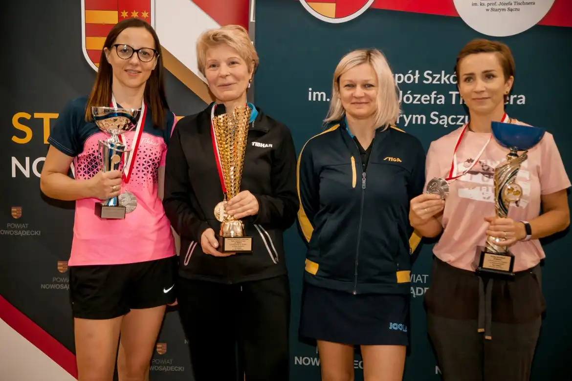 Tenisowy memoriał w ZS w Starym Sączu
