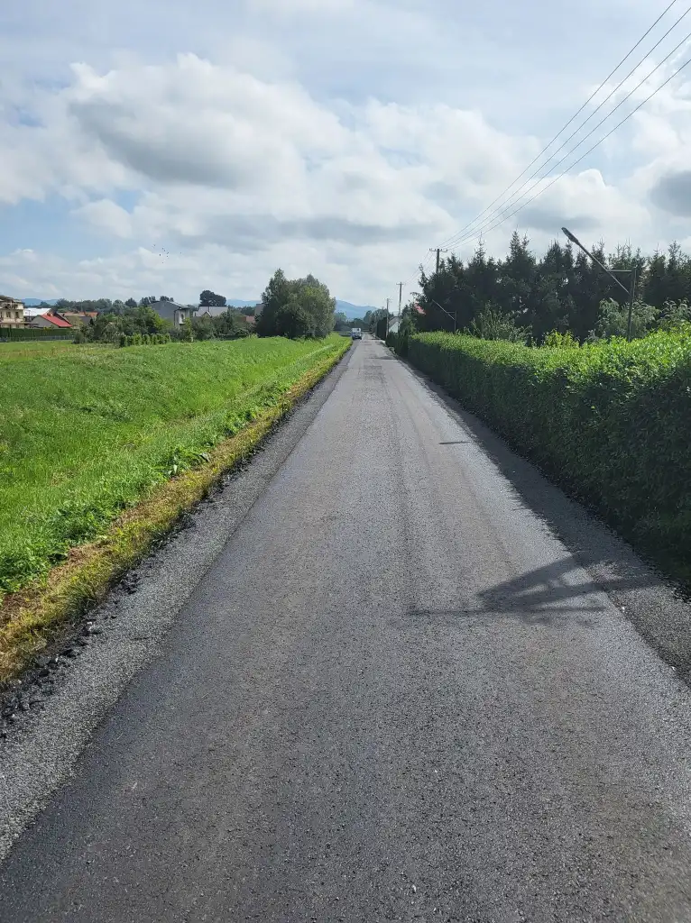 Gmina Chełmiec wyremontowała kolejną drogę